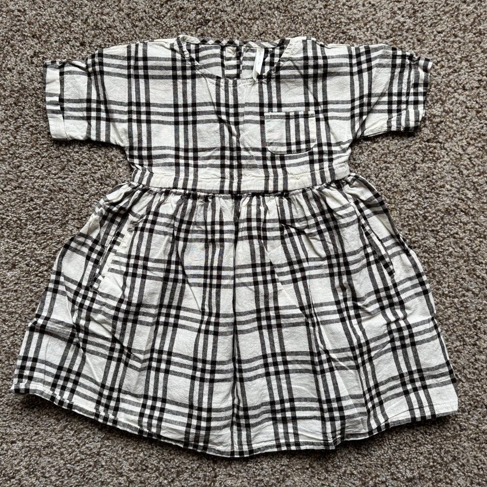 2-3yr R+C linen-cotton blend dress